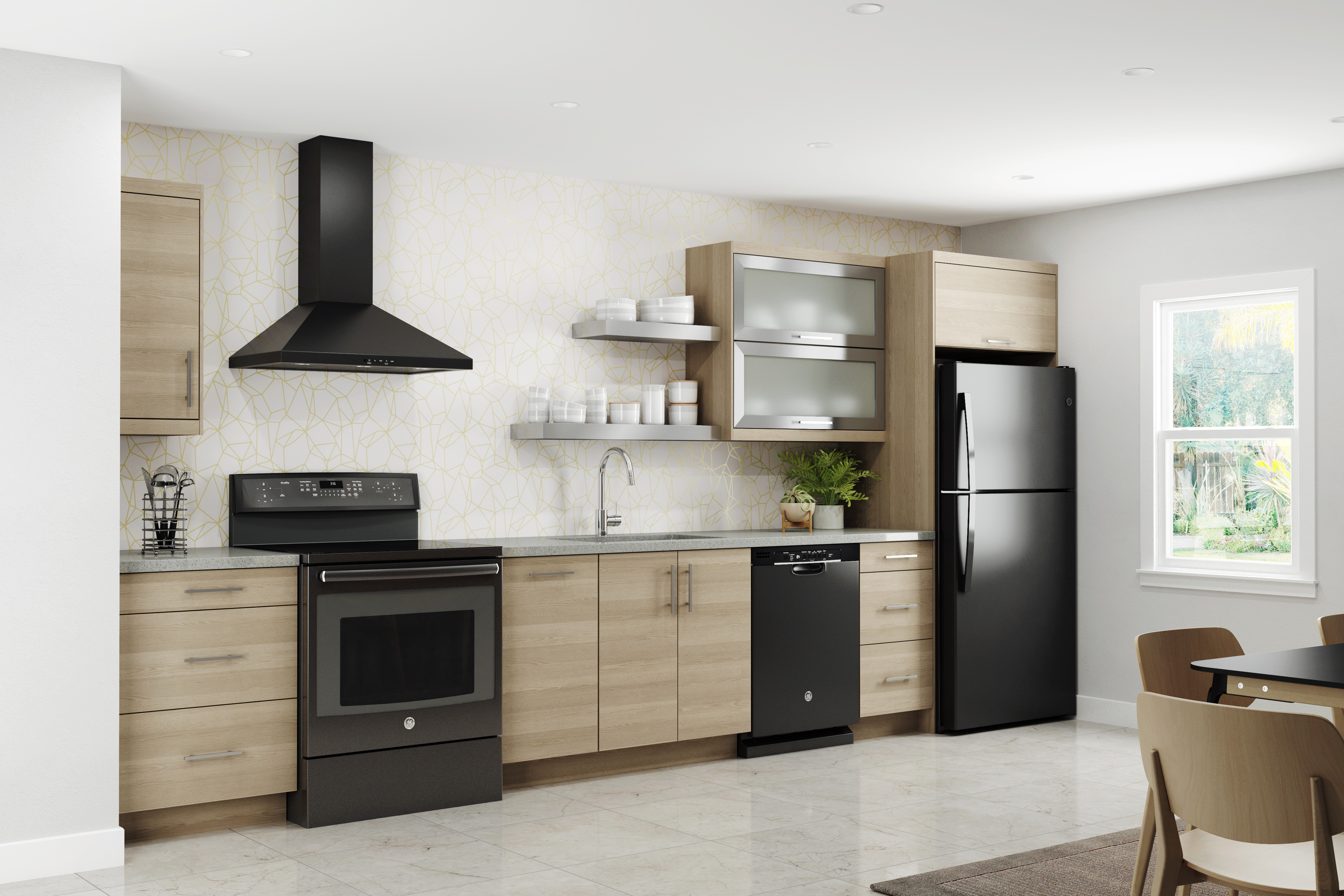 Example of Bellmont's grau cabinets series 1300